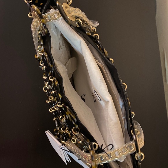 NWT SANDRO "LEOPARD" Pastille bag, large model - Picture 9 of 10